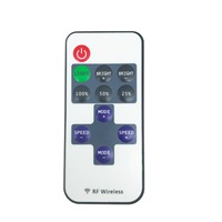 DC12-24V Gradateur LED 30A Max à couleur unique avec télécommande RF 11 touches