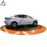 Plateau tournant de voiture électrique de plate-forme élévatrice de petite scène