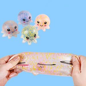 Juguete Antiestrés de Pulpo Luminoso con Burbujas, Pelota Sensorial para Aliviar el Estrés, Regalo para Niños - Product Image 5