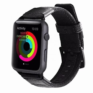 Correa de Lona de Nailon Compatible con <span class=keywords><strong>Apple</strong></span> <span class=keywords><strong>Watch</strong></span> Series 7, 6, 5, 4, 3, Correa Jeep <span class=keywords><strong>S8</strong></span> - Product Image 4