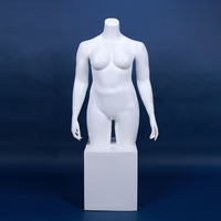Jasmine Remises en gros sur Mannequin grande taille en fibre de verre avec tête pour femme Base en acier inoxydable