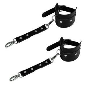 BDSM Body in Pelle con Manette per Donne, Giocattoli Erotici per Adulti, Giochi SM Regolabili, Nero - Product Image 5