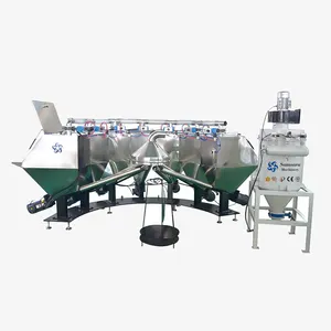 PVC Powder Material Automatic Feeding System Automatic Weight Mixing System Easy High Performance Inverter Motor Mixer Equipment