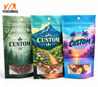 Sachet Doypack Personnalisé Imprimé en Plastique pour Emballage Alimentaire, Biscuits et Snacks, avec Fermeture Zip Refermable en Mylar