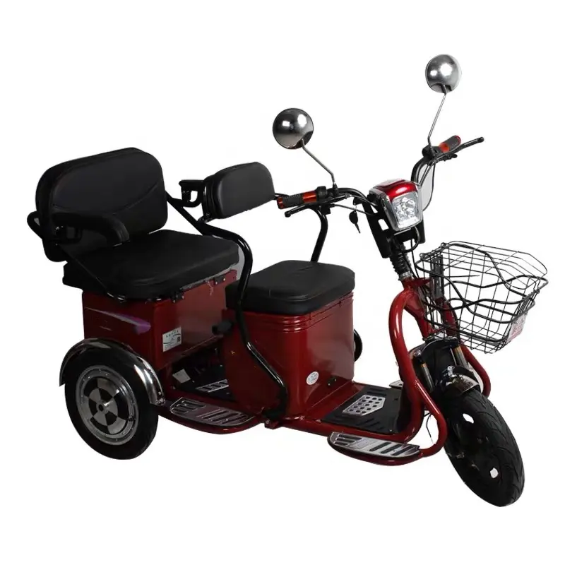 Tricycle électrique à 3 roues pour adultes, pas cher, expédition rapide, chine Max, moteur, batterie d'alimentation, original, couleur de frein, vente en gros