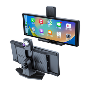 10.26'' 4K DashCam Wireless and Wire Carplay Android Auto Car Dashboard Video Recording WIFI Loop Record IPS Screen ZC10C norear - Product Image 1