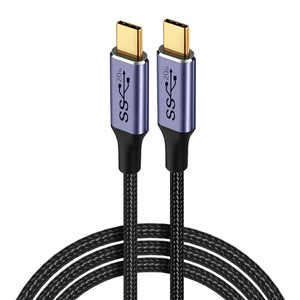 高品质 OFC TYPE-C 3.2 公对公延长线 PD100W 20Gbps 4k 音视频全功能 Type c 充电线 - Product Image 2