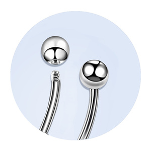 Anelli su misura rosa G23 titanio <span class=keywords><strong>oro</strong></span> placcato argento pancia penetrante farfalla <span class=keywords><strong>Piercing</strong></span> all'<span class=keywords><strong>ombelico</strong></span> gioielli - Product Image 3