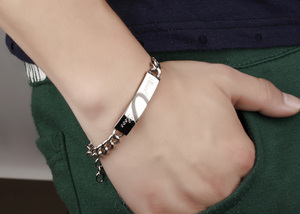 Romantic Real Love Half Heart <strong>Couple</strong> <strong>Bracelet</strong> <strong>Touch</strong> Customised His and Hers Heart Matching <strong>Bracelet</strong> <strong>for</strong> Pour <strong>Couple</strong> - Product Image 4