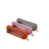 Nouvelle Trousse de Maquillage Transparente en PU Grande Capacité, Imperméable et Tendance – Offre Spéciale &amp;   pour les sacs et pochettes