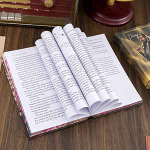 Trouver une icône similaire Éditions spéciales exclusives <span class=keywords><strong>Livre</strong></span> feuille d'or estampillé <span class=keywords><strong>Livre</strong></span> à couverture rigide Imprimé Couleur Endpages et bords pulvérisés - Product Image 6