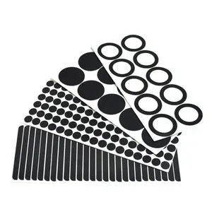 Benutzer definierte Pu rutsch feste Gel-Pads 0,3-3mm dicke Stanz-Anti-Rutsch-Matte Silikonkautschuk-Klebe pad Klebrige Pu-Gel-Platten