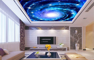 Papel Tapiz <span class=keywords><strong>3D</strong></span> para Techo con Diseño de Espacio Estrellado, Planetas, Meteoritos y <span class=keywords><strong>Paisajes</strong></span> <span class=keywords><strong>del</strong></span> <span class=keywords><strong>Universo</strong></span>, Guangzhou Ihouse - Product Image 5