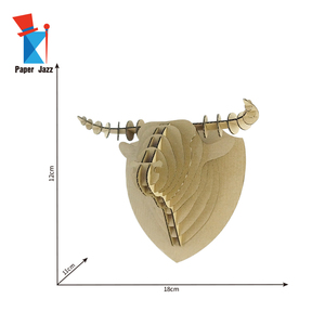 Rompecabezas 3D <span class=keywords><strong>de</strong></span> Cabeza <span class=keywords><strong>de</strong></span> Toro Corrugado: Desarrollo STEAM para Niños, Manualidades - Product Image 2