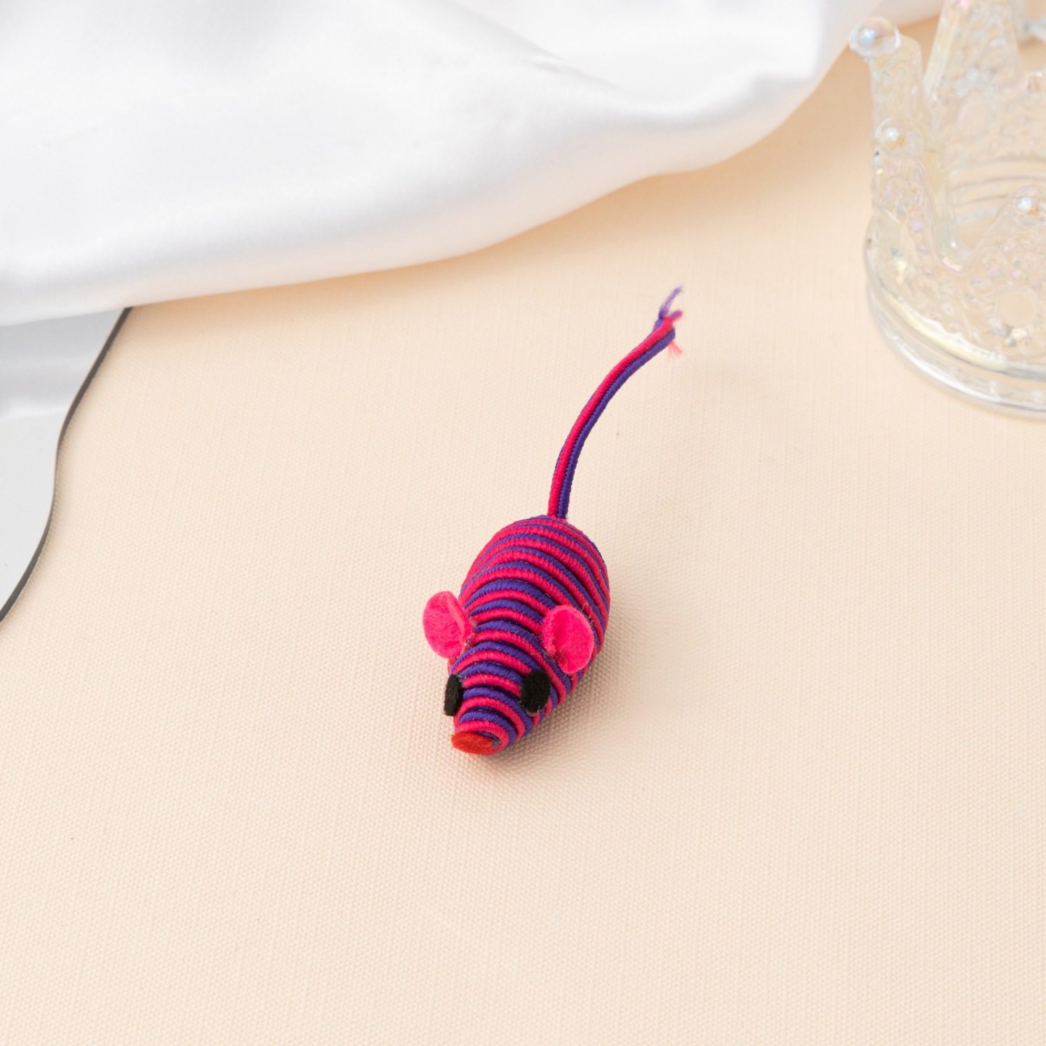 Rose rope mouse-pink