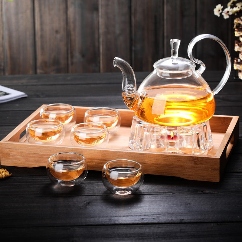 A-700ml+candlestick+6 cups+tray