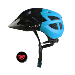 自転車用ヘルメット 大人用 自転車ヘルメット LEDテールライト付き 調整可能 軽量 EPS素材 通気性 カスタムサイクリングヘルメット - Product Image 4