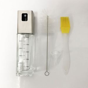 Suministro Directo de Fábrica: Pulverizador de Aceite de Vidrio para Cocina, Botella Atomizadora de Doble Uso con Apertura y Cierre Automático - Product Image 3
