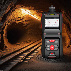 Detector de Gas Portátil 5 en 1 Eranntex, H2S, <span class=keywords><strong>O2</strong></span>, CO, CO2, Explosivos, Combustibles, Fugas de Gas Natural, Pantalla LCD, Vibración, Sonido, Luz - Product Image 4