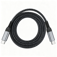 Cable de Carga Rápida USB C, Cable Tipo C, 240W 5A 48V, Personalizado de Fábrica, 1m 2m 3m 5m, Cable USBC con Trenzado de Nailon, PD3.1 EPR