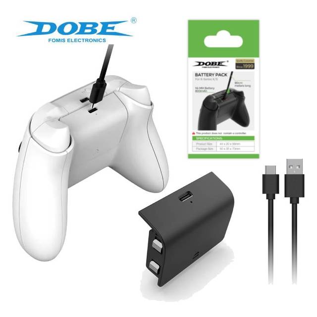 DOBE Ni-MH Battery 800mAh/1920mWh Rechargeable Battery Pack for XBOX Series X S Controller Game Accessories