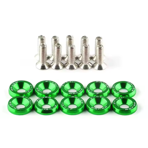 Rondelles carrées en aluminium colorées ISO, usinage sur mesure, finition anodisée, dureté 45H, diamètre extérieur <span class=keywords><strong>30mm</strong></span>, M5, vente en gros usine - Product Image 5