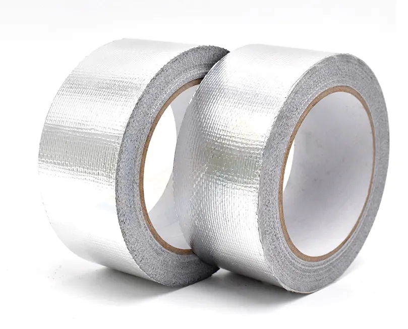 Hoch leistungs wärme leitendes Aluminium folien klebeband Flamm hemmendes Glasfaser-Aluminium folien band
