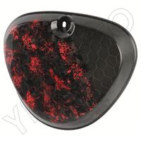 Couvercle latéral en nid d'abeille 100% fibre de carbone pour Simson S50 S51 Waben Seitendeckel