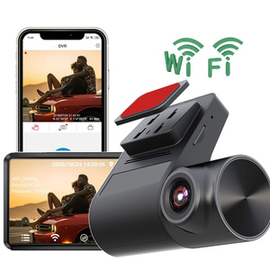 Mini <span class=keywords><strong>cam</strong></span>éra de tableau de bord de voiture à objectif unique Full HD 1080P WiFi Grand angle Enregistreur vidéo de conduite - Product Image 2