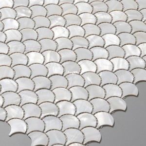 Concha <span class=keywords><strong>de</strong></span> perla <span class=keywords><strong>Azulejo</strong></span> <span class=keywords><strong>de</strong></span> mosaico en forma <span class=keywords><strong>de</strong></span> abanico blanco Mosaico <span class=keywords><strong>de</strong></span> escamas <span class=keywords><strong>de</strong></span> pescado Mosaico <span class=keywords><strong>de</strong></span> pared Mosaico <span class=keywords><strong>de</strong></span> concha - Product Image 2