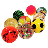 Prix usine 45mm balles rebondissantes en forme d'étoile solides toutes sortes de jouets cadeaux en caoutchouc promotionnels 32mm 27mm disponibles rebondissant/rebond
