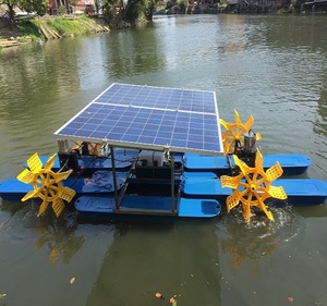 Aireador de rueda de paleta de 750W de venta superior para estanque de camarones de peces, aireador Solar para estanque de peces, estanque de peces, aireador de rueda Paddl para granja - Product Image 1