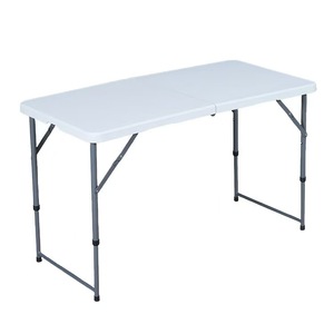 <b>Folding</b> <b>Table</b> 120cm X 60cm X 74cm Plastic Conference <b>Table</b> Office Meeting Training Multi Functional Foldable Rectangle - Product Image 2