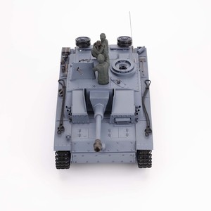 Henglong 3868-1 1/16 Tanque RC Alemán <span class=keywords><strong>Stug</strong></span> III F8 7.0 RTR 2.4G con Combate BB IR, Sonido de Humo, Cañón Metálico, 7.4V 1800mAh y Torreta de 320 Grados - Product Image 2