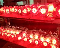 Luz LED de Techo RGBW 4 en 1 de 24V DC 40W DMX/Wifi/RF, Moderna, para Sala de Estar, de Aluminio, con Control Remoto y App, Certificación CE y RoHS