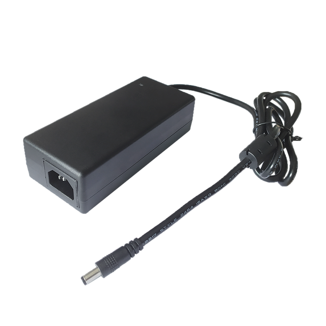 Universal Desktop 120W 230V AC to 24V DC Power Supply Adapter with 5.5*2.1 Connector PC Material ABS