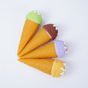 Modelo de bola de helado realista hecho a mano, accesorio para escaparate, juguete de cono de helado realista color macarrón - Product Image 5
