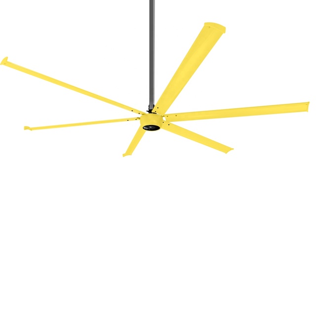 China HVLS Ventilation Large Ceiling Fans 2.4M 1500w 1100w Commercial Big Ceiling Fans