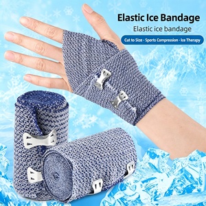Benda Fredda Istantanea Coesiva per Terapia del <span class=keywords><strong>Freddo</strong></span>, Sollievo dal Dolore da Lesioni Sportive, Vendita all'Ingrosso OEM - Product Image 1