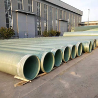 Tubería de Fibra de Vidrio Ligera y Resistente al Envejecimiento al Mejor Precio para Riego Agrícola 0.6MPa-2.5MPa