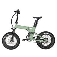 Vélo électrique pliable de 20 pouces, 350W, 36V, 21AH, double batterie, cadre en aluminium, 7 vitesses, vélo électrique pliable certifié CE