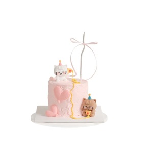 Ciondolo per Telefono a Forma di Cuore in Gomma Morbida per Gatti e Cani, Stile Ins, Decorazione per Dessert di San Valentino - Product Image 5