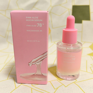 Suero Facial Coreano Nutritivo con Mucina de Aloe Rosa, Fórmula Hidratante de Aloe Mucina Aprrill de 30 ml - Product Image 3