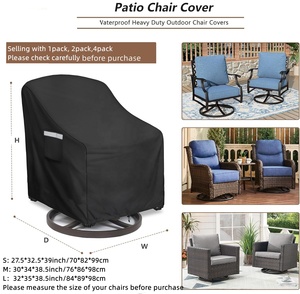 Outdoor <strong>Swivel</strong> Lounge <strong>Chair</strong> <strong>Cover</strong>,Waterproof Outdoor <strong>Chair</strong> <strong>Covers</strong>, Patio Furniture <strong>Cover</strong> for <strong>Swivel</strong> Patio Lounge <strong>Chair</strong> - Product Image 5