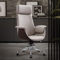 Chaise de bureau de direction moderne, chaise de conférence, chaise de bureau pivotante ergonomique en acier inoxydable et tissu, luxe pour patron