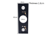 Pilier de bondage en bois massif de qualité supérieure, supports de retenue robustes avec base antidérapante, mobilier de bondage pour les passionnés de BDSM