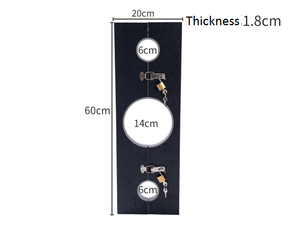 Pillory in Legno Massello Premium, Supporti per Contenimento Resistenti con Base Antiscivolo, Arredamento per Bondage per Appassionati di BDSM - Product Image 4