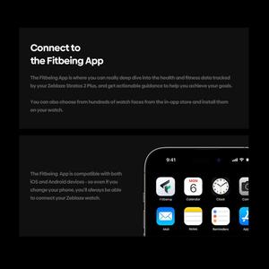 Новые Смарт-часы Zeblaze Stratos 2 Plus, экран 3 АТМ, здоровье и фитнес, GPS - Product Image 6