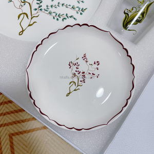 Discount European Luxury Porcelain <b>Dinner</b> <b>Set</b> Bone China Dessert Plate - Product Image 3