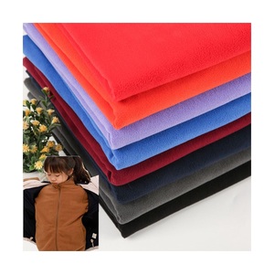 Tissu <span class=keywords><strong>polaire</strong></span> 100 % polyester 100D144F à brosse simple, à simple vibration, simple face, à fibres polarisées, directement provenant de l'usine, pour vêtements - Product Image 5